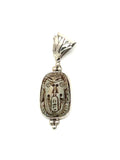 Wood Scarab Pendant