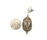 Wood Scarab Pendant