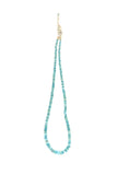 Aquamarine Beaded Necklace
