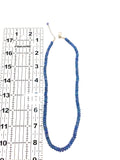 Beaded Blue Faceted Sapphire Necklace