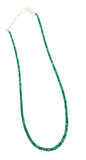 emerald bead necklace