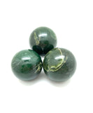 Green Spinel Spheres - Medium