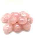 Large Rose Quartz Palm Stone
