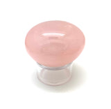 Large Rose Quartz Palm Stone