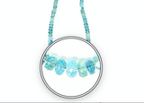 Aquamarine Beaded Necklace