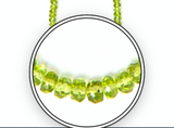 Peridot Beaded Necklace