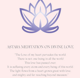 Astara Meditation on Divine Love Poster