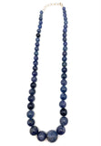 Tanzanite Bead Necklace