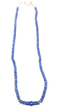 Tanzanite Beaded Necklace
