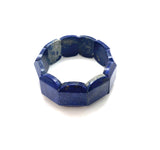 Wide Lapis Bracelet