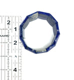 Wide Lapis Bracelet