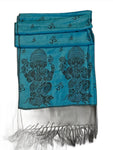 Ganesha Scarf - Turquoise