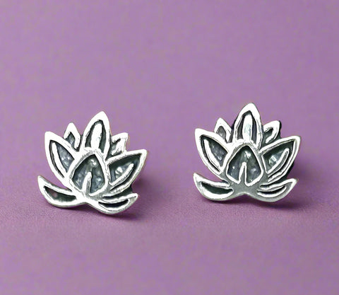 Lotus Earrings