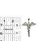 Silver Caduceus