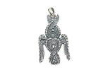 Silver seraphim pendent