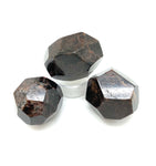 Semi-faceted Garnet Stones