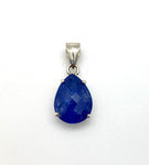 Tanzanite Faceted Pendant - Crown Setting, Small