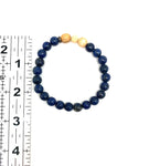 Lapis with Palo Santo Bracelet