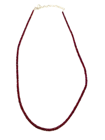 Ruby Necklace 40 Ct